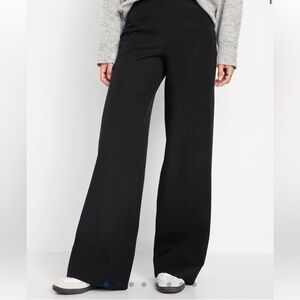 Old Navy Black Pixie Wide Leg Pants